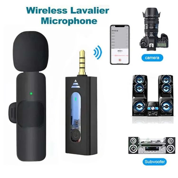 K35 Clip-On Mic – High-Quality Sound for Smartphones & Cameras