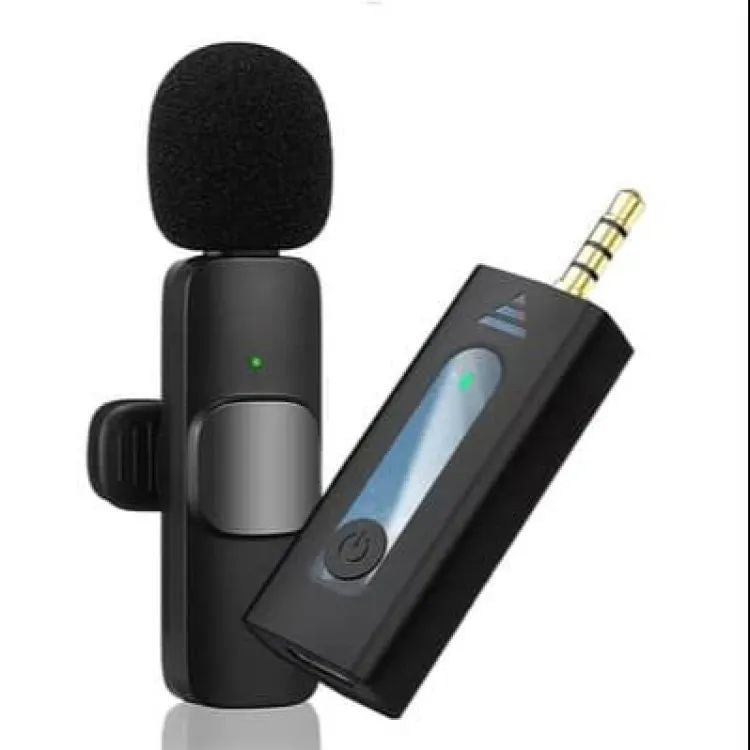  K35 Lavalier Mic – Noise Reduction & Real-Time Wireless Transmission