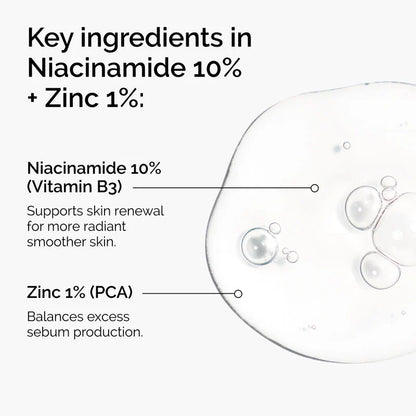 The Ordinary Niacinamide Serum – Brightening & Oil Balancing