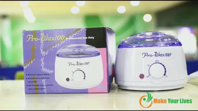 PRO WAX 100 Heater – Unboxing, Setup & Hair Removal Demo